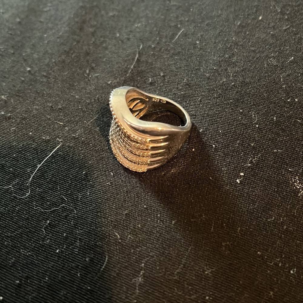Sterling silver ring - Picture 2 of 4